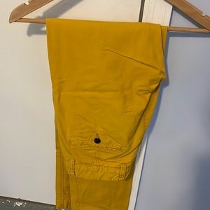 Mustard dress pants